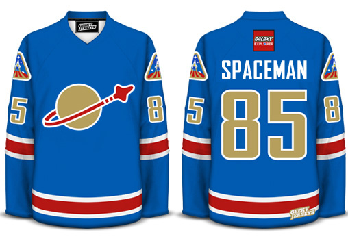 Space Rangers Hockey Jersey